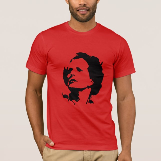 Maggie Thatcher (Che Guevara Style) T-Shirt (Front)