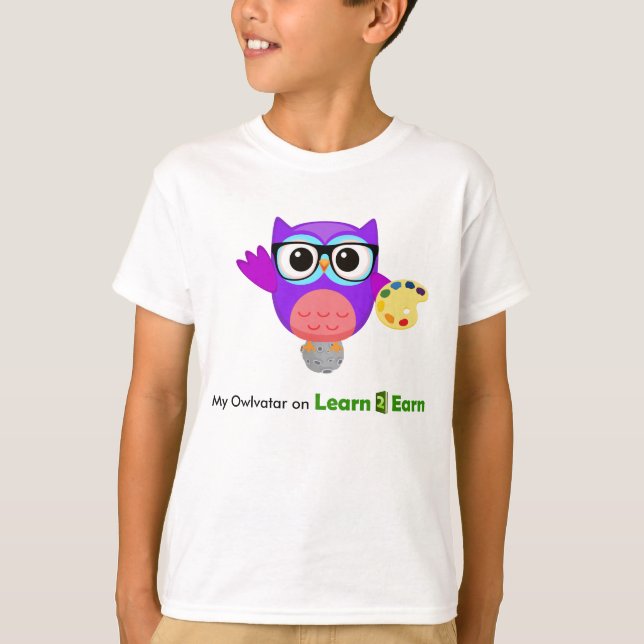 Maggie's Owlvatar T-Shirt (Front)