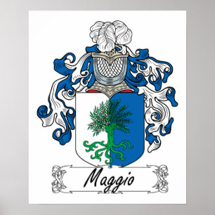 Maggio Family Crest Poster