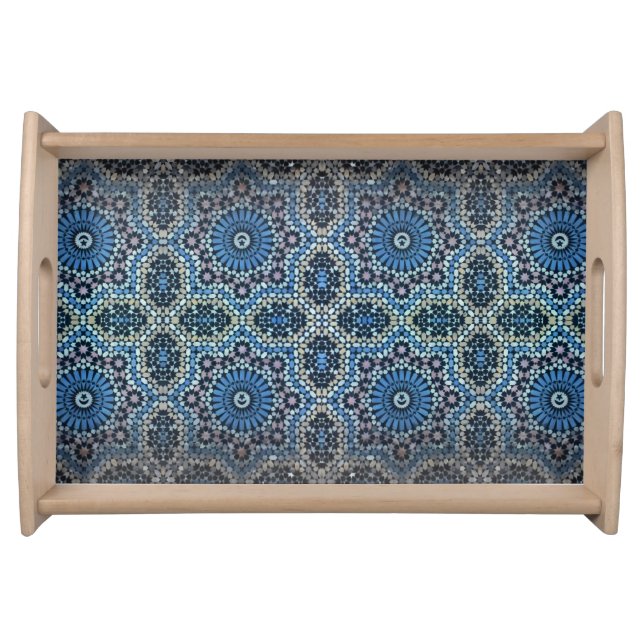 Maghreb Mosaic Serving Tray (Front)