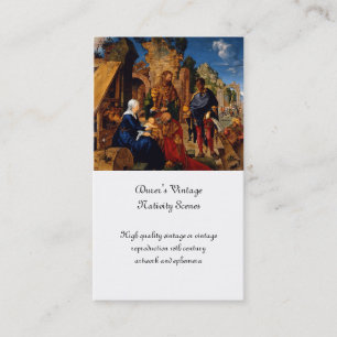 Magi Worship Baby Jesus Business Card