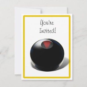 Magic 8 Ball ( Add Your Answer) Invitation