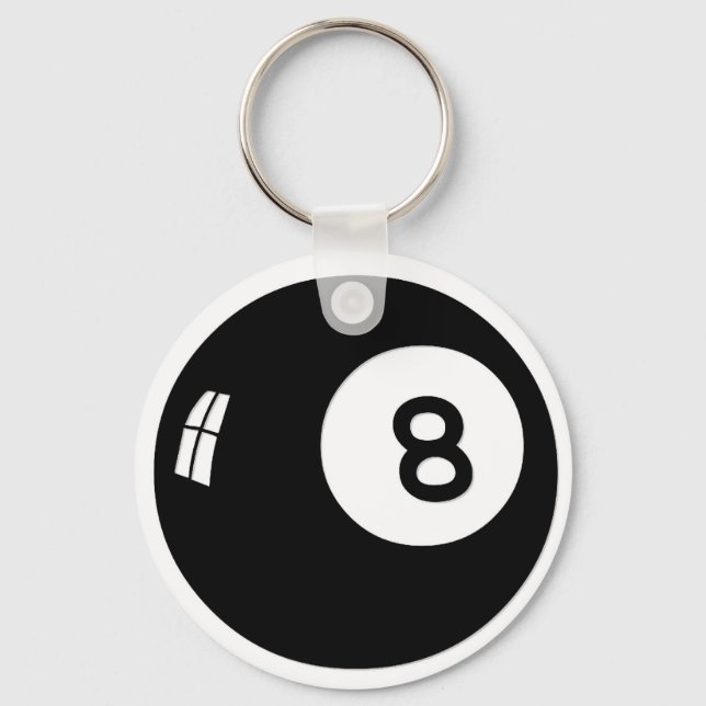 Magic 8 Ball Keychain (Front)