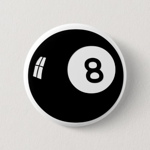 Magic 8 Ball Pinback Button