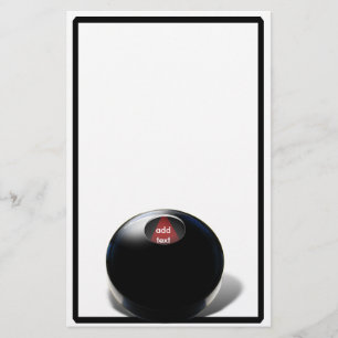 Magic 8 Ball Stationery