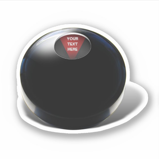 Magic 8 Ball Sticker (Front)