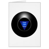 Magic 8 Ball - Your Text Cards (Front)