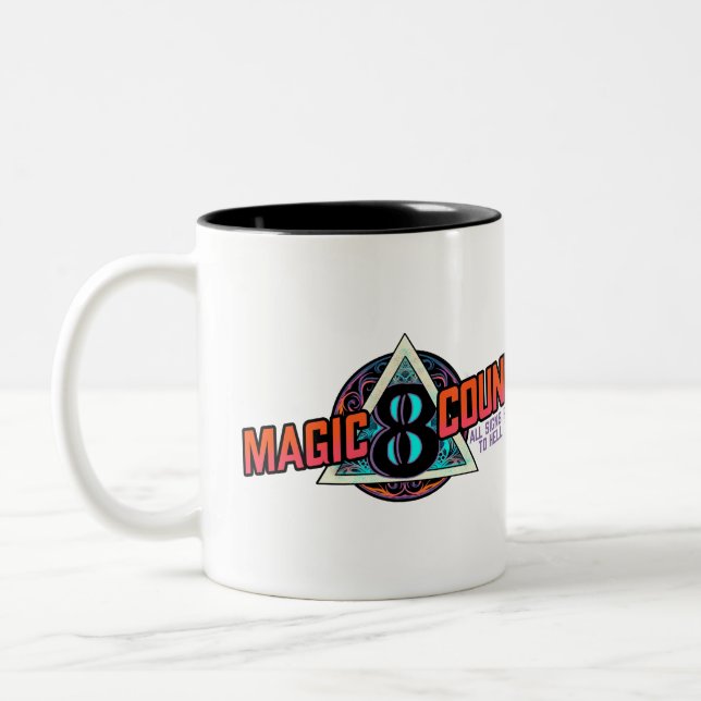 Magic 8 Count Mug (Left)