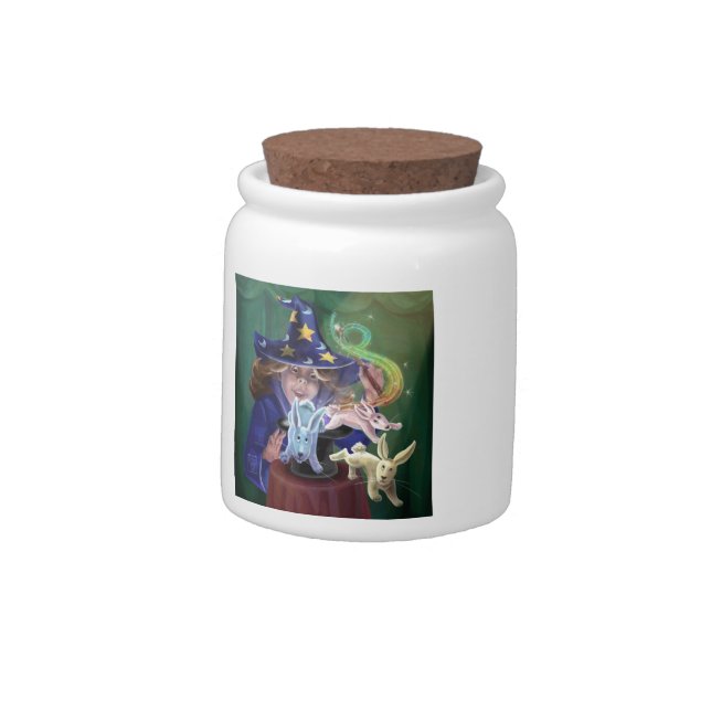 Magic Act Candy Jar (Left)