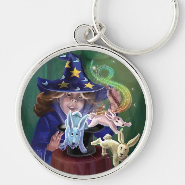 Magic Act Keychain (Front)