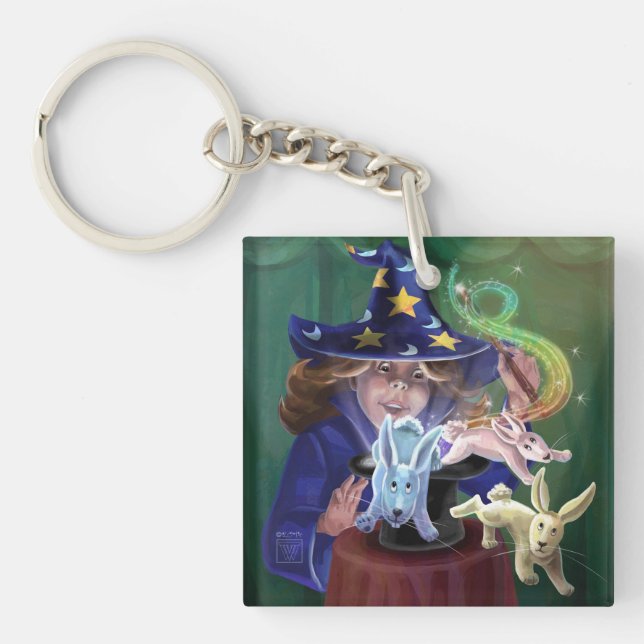 Magic Act Keychain (Front)
