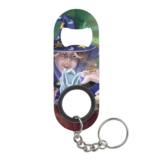 Magic Act Keychain Bottle Opener (Back)