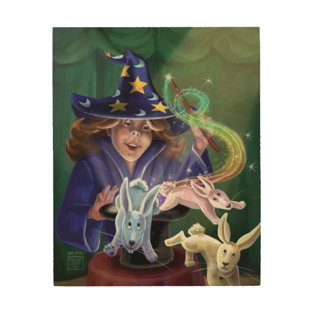 Magic Act Wood Wall Art (Front)