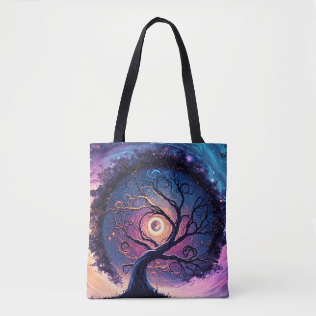 Magic After Midnight Illustration Tote Bag (Front)