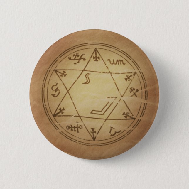 Magic Amulet for Successful Business Magic Charms Pinback Button (Front)