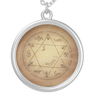 Magic Amulet for Successful Business Magic Charms Silver Plated Necklace