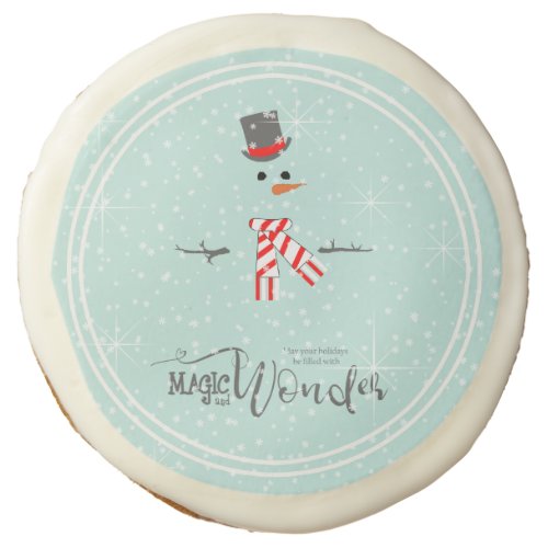 Magic and Wonder Christmas Snowman Mint ID440 Sugar Cookie