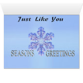 Magic and Wonder of Snow Flakes #3 Cards (Inside Horizontal (Bottom))
