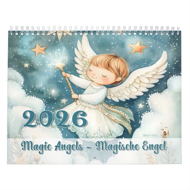 Magic Angels – Magische Engel 2026 Calendar (Cover)