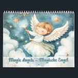 Magic Angels – Magische Engel Calendar<br><div class="desc">This angels calendar / cherubs calendar / guardian angels calendar calendar (or in German: Engelkalender) is designed to bring inspiration and joy all year round. Each month showcases beautiful little angels in blue, pink, green, orange, brown, and white tones that radiate warmth and positivity. On the left side, stars shine...</div>