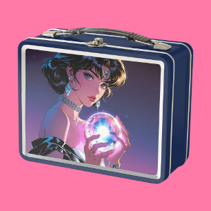 Magic Anime Metal Lunch Box