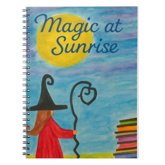 Magic at Sunrise – Watercolor Witch Notebook