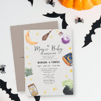 Magic Baby Brewing Neutral Halloween Baby Shower