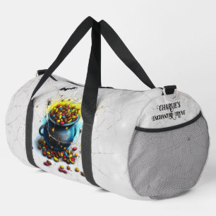 Magic Beans Cauldron Halloween Enchanted  Duffle Bag