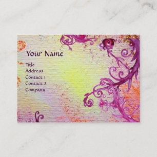 MAGIC BERRIES 2 MONOGRAM BUSINESS CARD