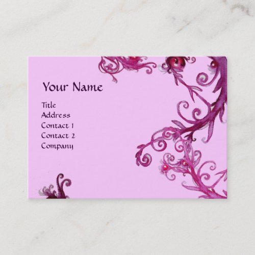 MAGIC BERRIES 3 MONOGRAM BUSINESS CARD