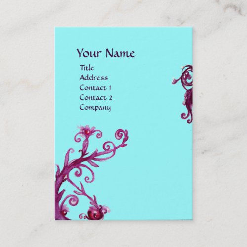 MAGIC BERRIES 4 MONOGRAM BUSINESS CARD