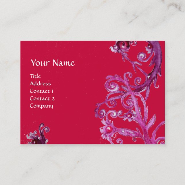 MAGIC BERRIES 5 MONOGRAM BUSINESS CARD (Front)