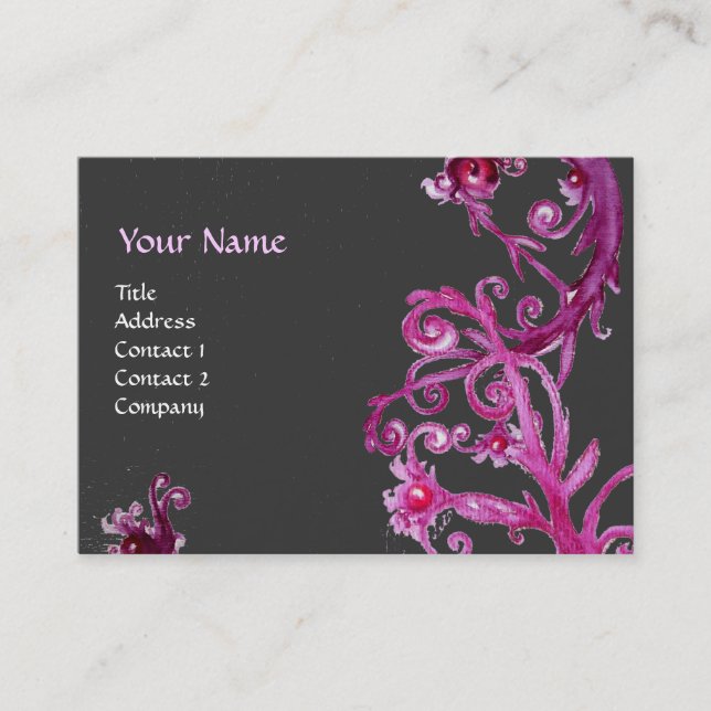 MAGIC BERRIES 5 MONOGRAM BUSINESS CARD (Front)