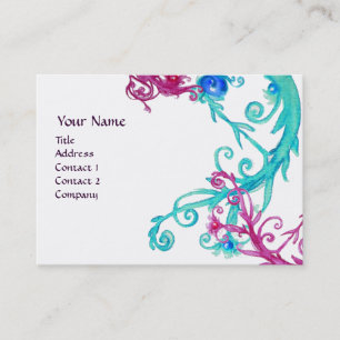MAGIC BERRIES  MONOGRAM swirl Business Card
