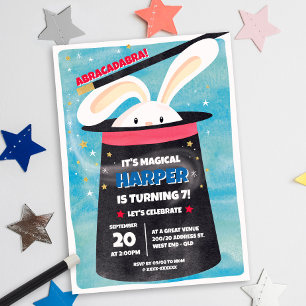 Magic Birthday Party Invitation