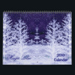 Magic Blue 2010 Calendar<br><div class="desc">12 beautiful image in blue color effect. Lovely calendar to present at Christmas too :)</div>