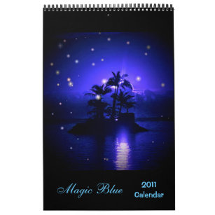 Magic Blue 2011 Calendar