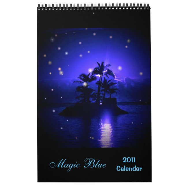Magic Blue 2011 Calendar (Cover)