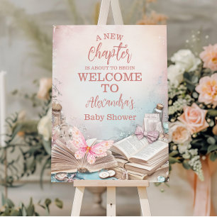 Magic Boho Storybook  Baby Shower Foam Board