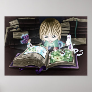 Magic Book Poster