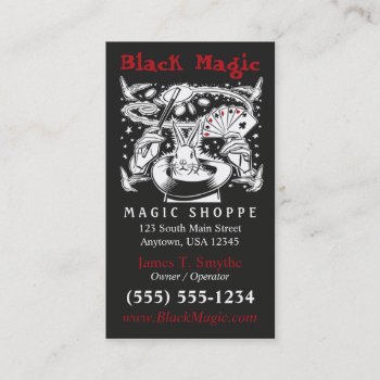 Magic Business Card by coolcards_biz at Zazzle