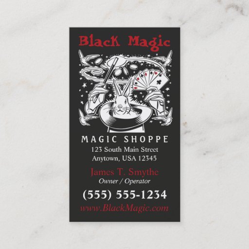Customizable Magic Business Card