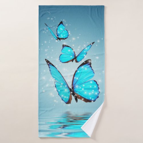 Magic Butterflies Bath Towel