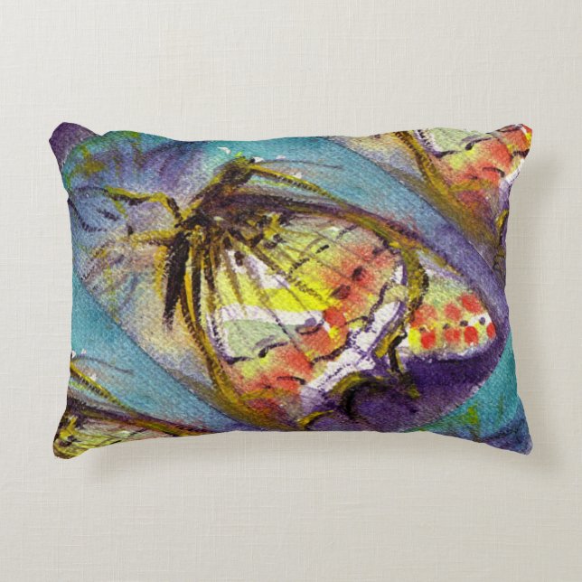 MAGIC BUTTERFLY ACCENT PILLOW (Front)