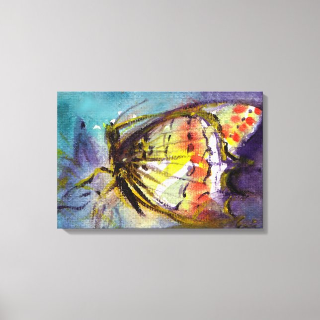 MAGIC BUTTERFLY CANVAS PRINT (Front)
