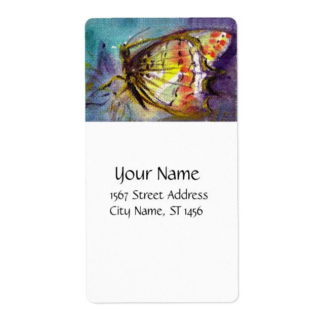 MAGIC BUTTERFLY IN BLUE White Label (Front)