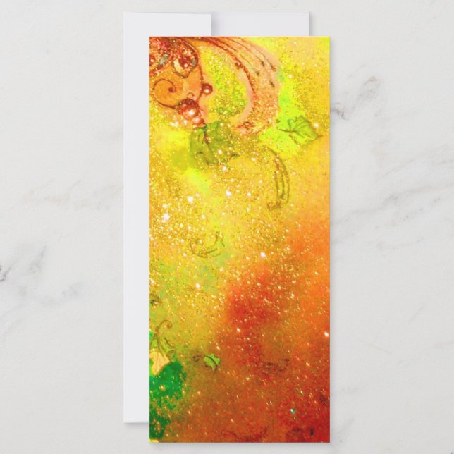 MAGIC BUTTERFLY IN GOLD SPARKLES (Front)