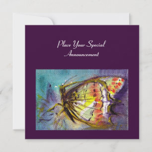 MAGIC BUTTERFLY INVITATION