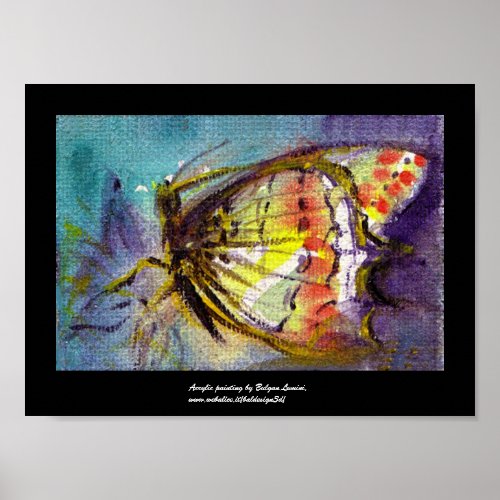 MAGIC BUTTERFLY POSTER