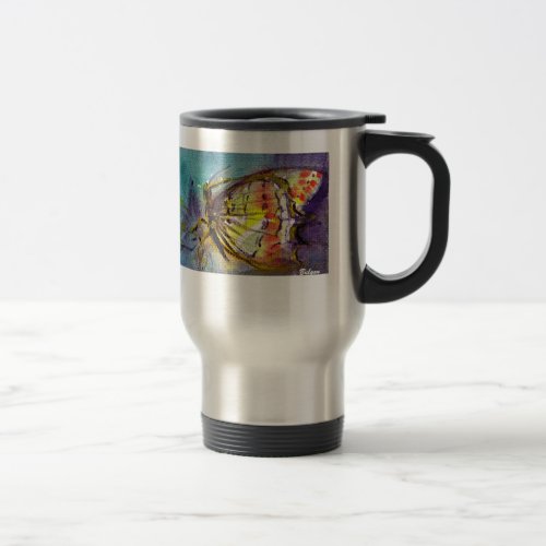 MAGIC BUTTERFLY TRAVEL MUG